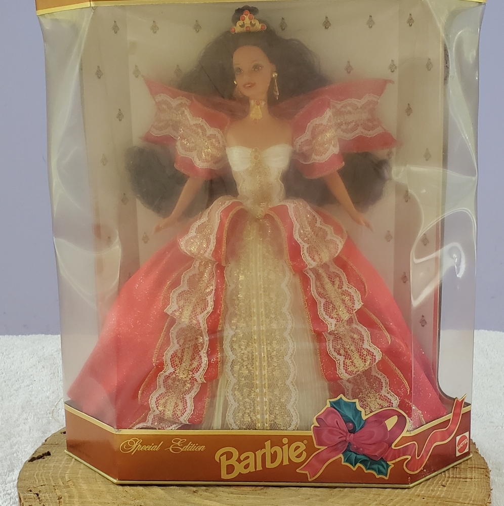 10th Anniversary Happy Holidays Special Edition Barbie 1997, vintage